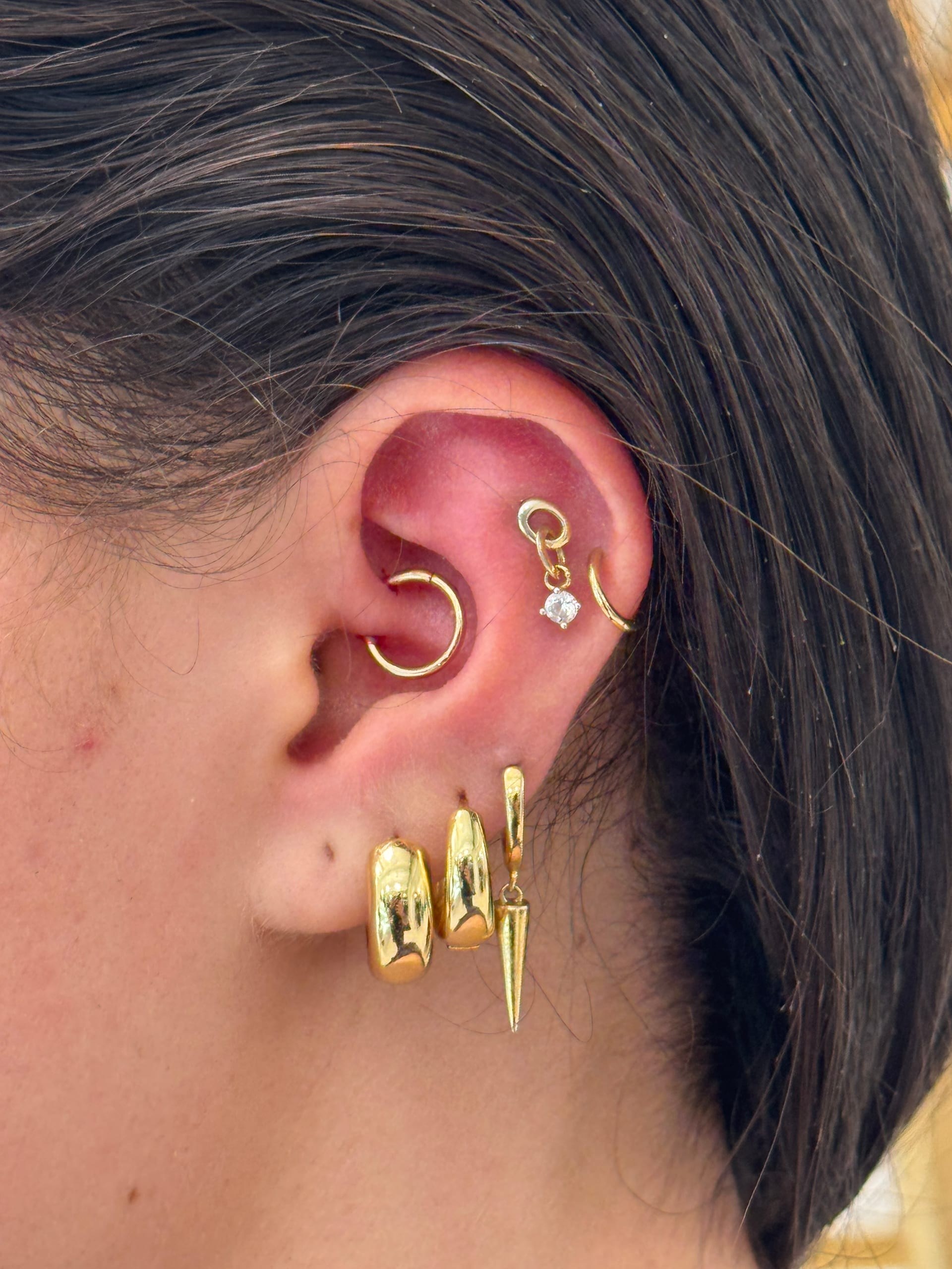 Daith piercing at Apollo Studio Los Angeles
