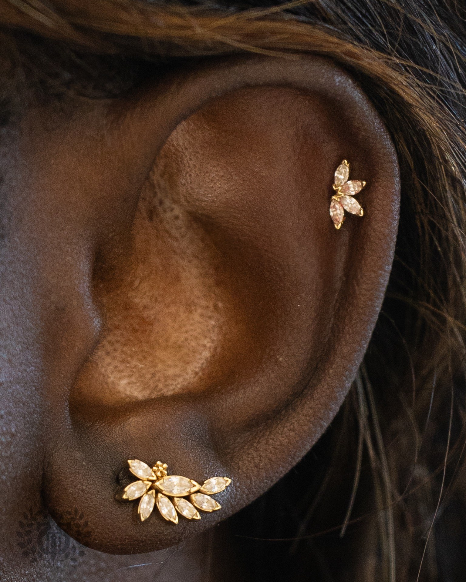 Helix piercing at Apollo Studio Los Angeles