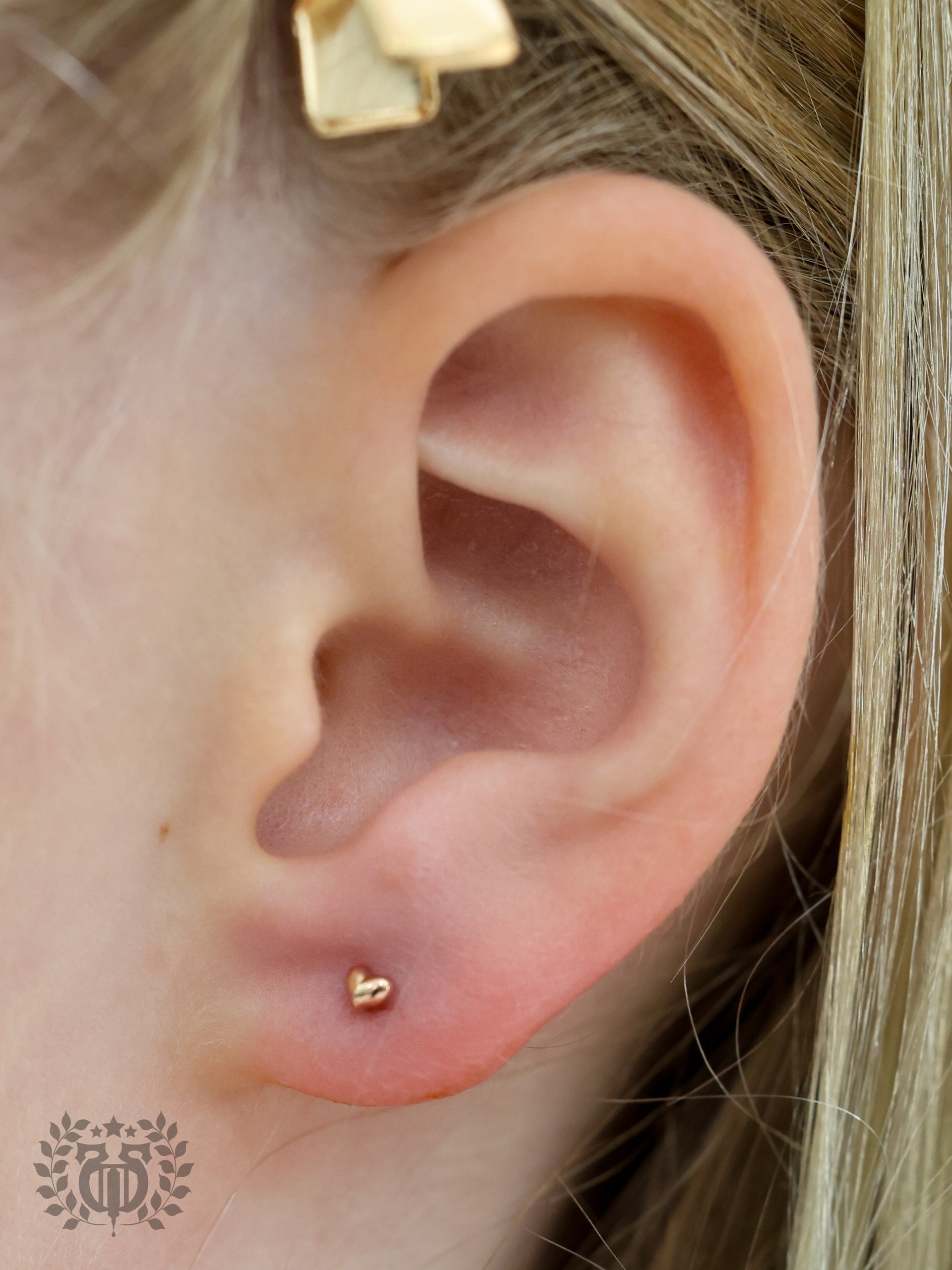 Kids ear piercing at Apollo Studio Santa Monica