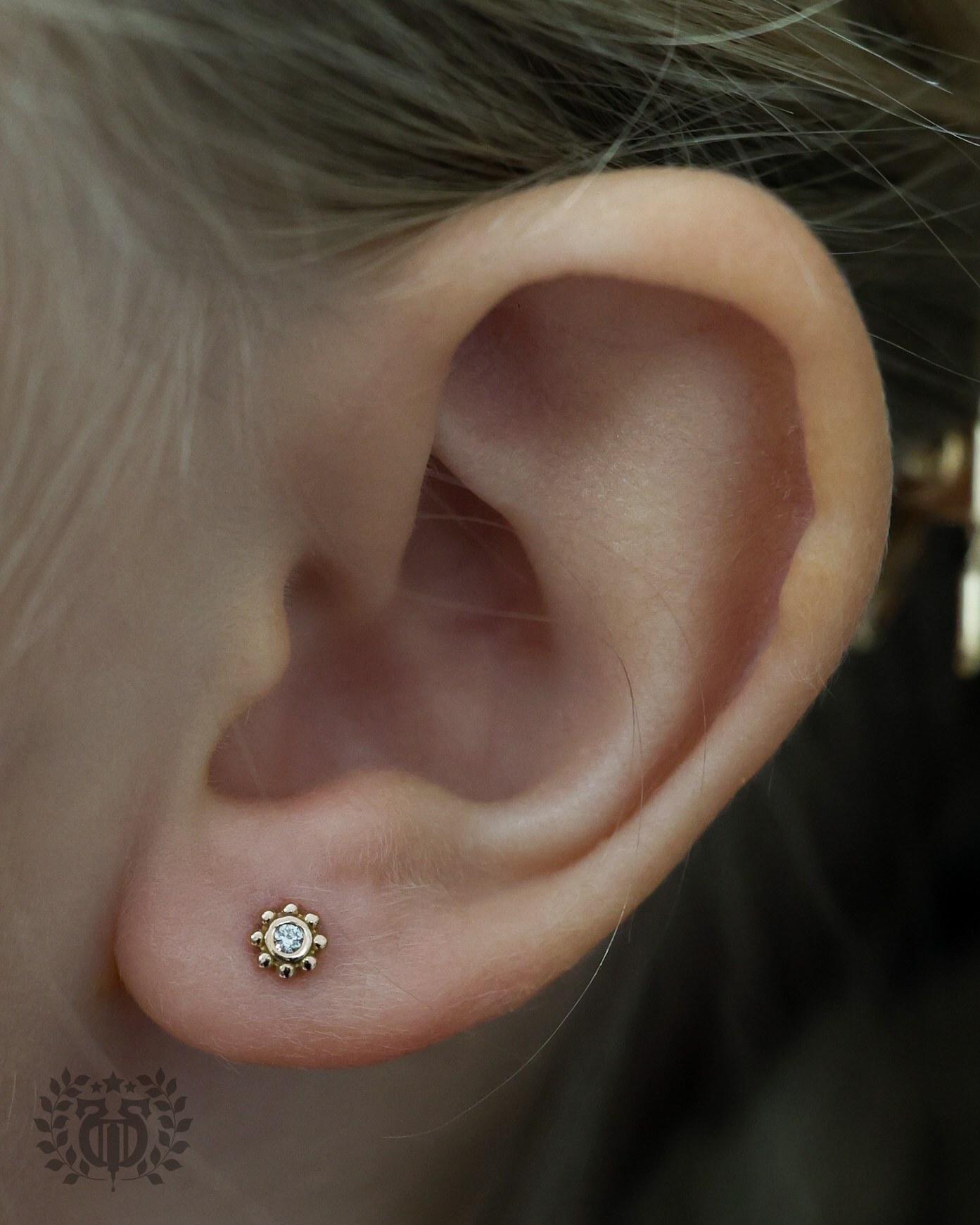 Kids ear piercing at Apollo Studio Santa Monica