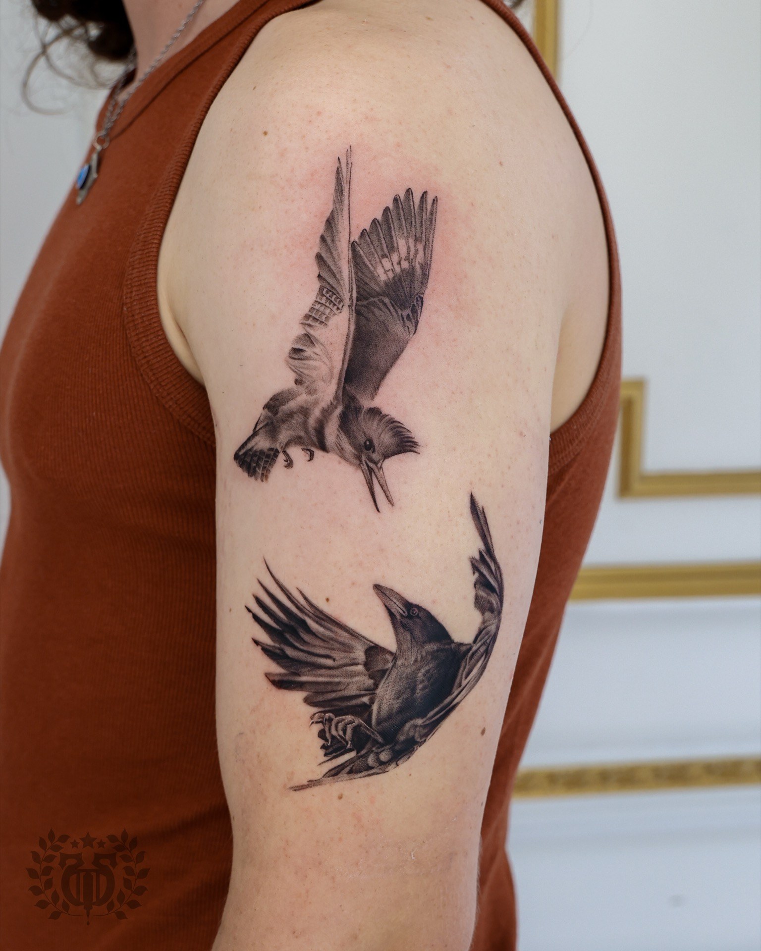 Black and grey realism tattoo at Apollo Studio Los Angeles