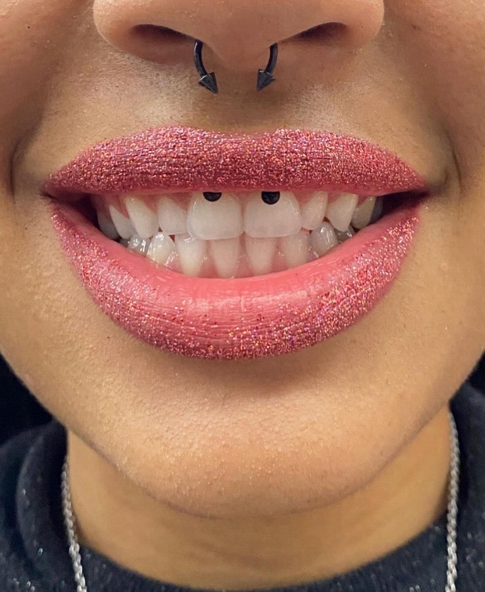 Septum piercing at Apollo Studio Los Angeles