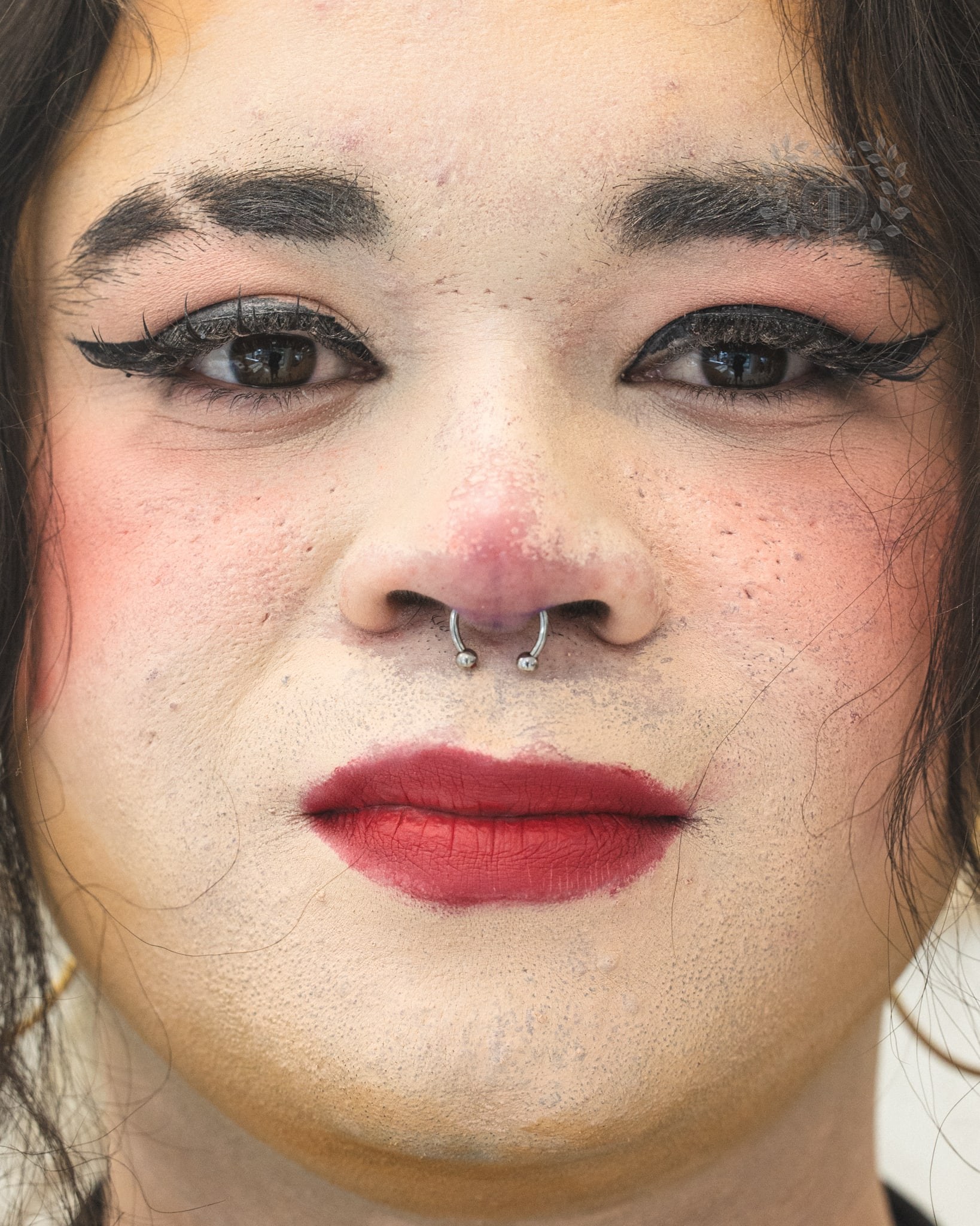 Septum piercing at Apollo Studio Los Angeles