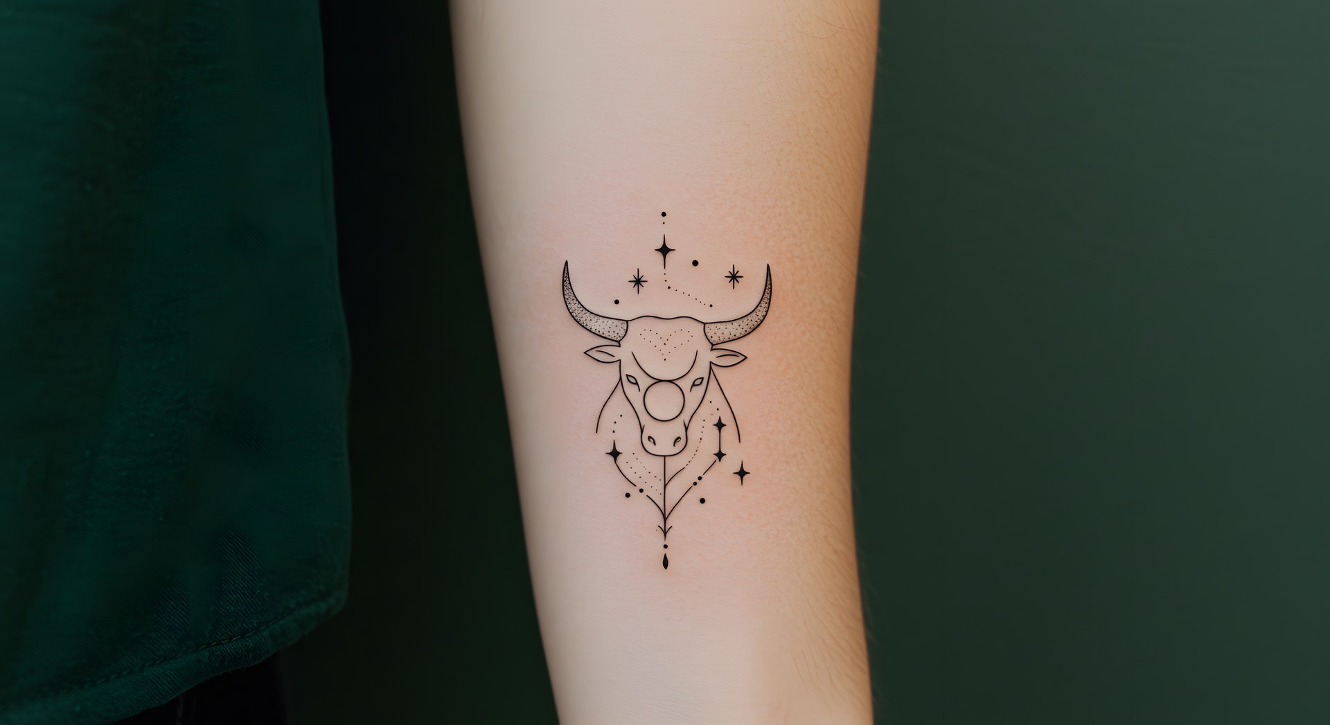 Minimalist fine-line tattoo at Apollo Studio Los Angeles