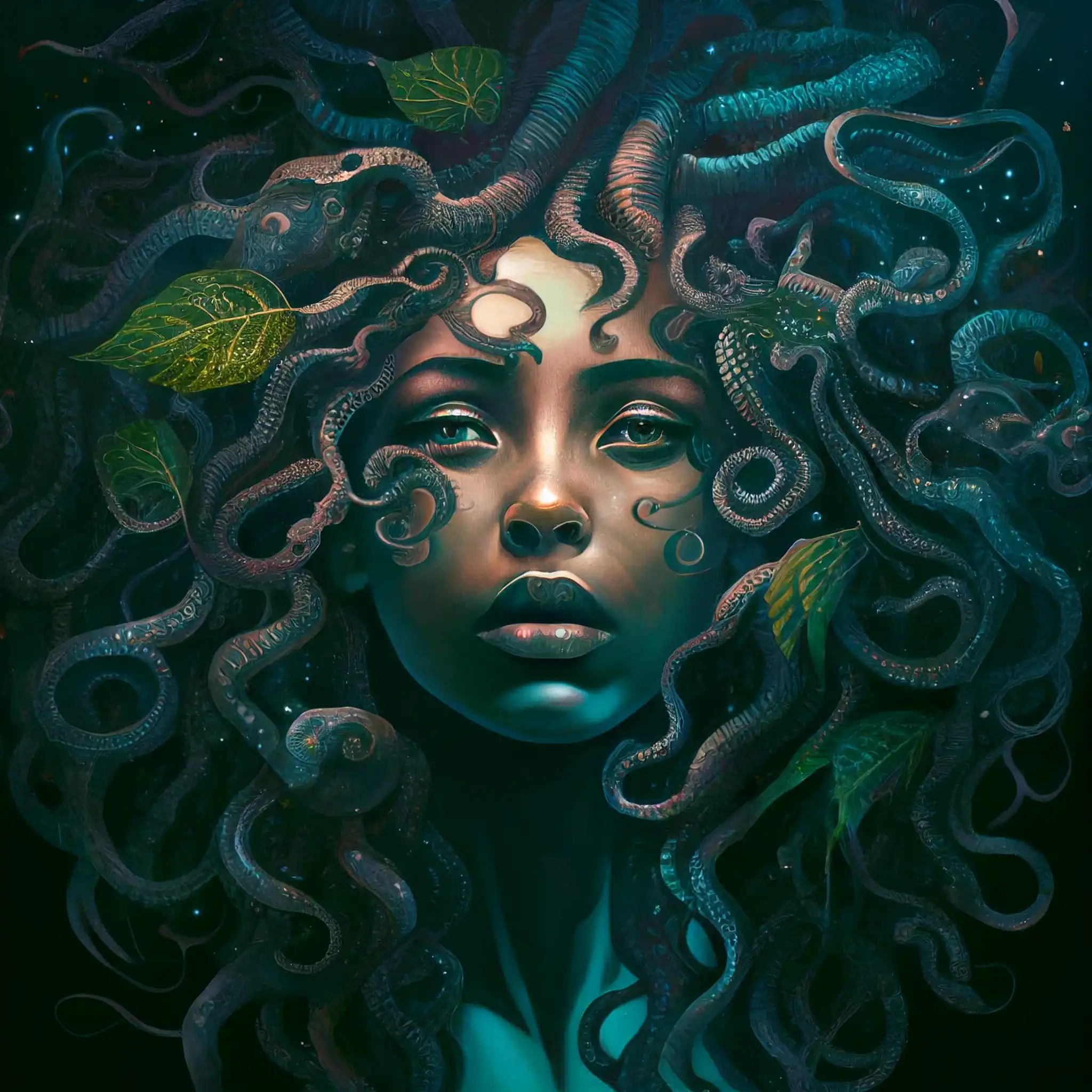 Large Medusa back piece