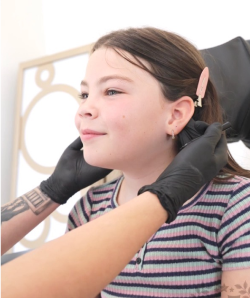 Children's Ear Piercing at Apollo Tattoo Studio