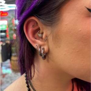 Ear Piercing & Styling at Apollo Tattoo Studio