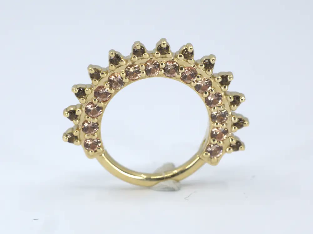 BVLA solid-gold body jewelry at Apollo Tattoo Studio