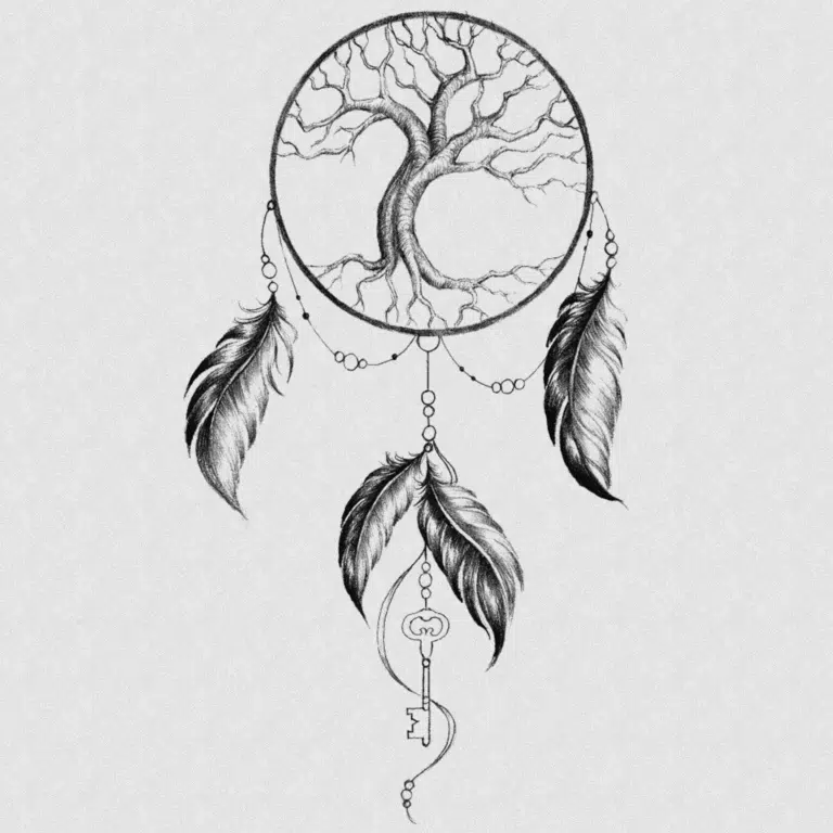 Tree of Life Dream Catcher Tattoo